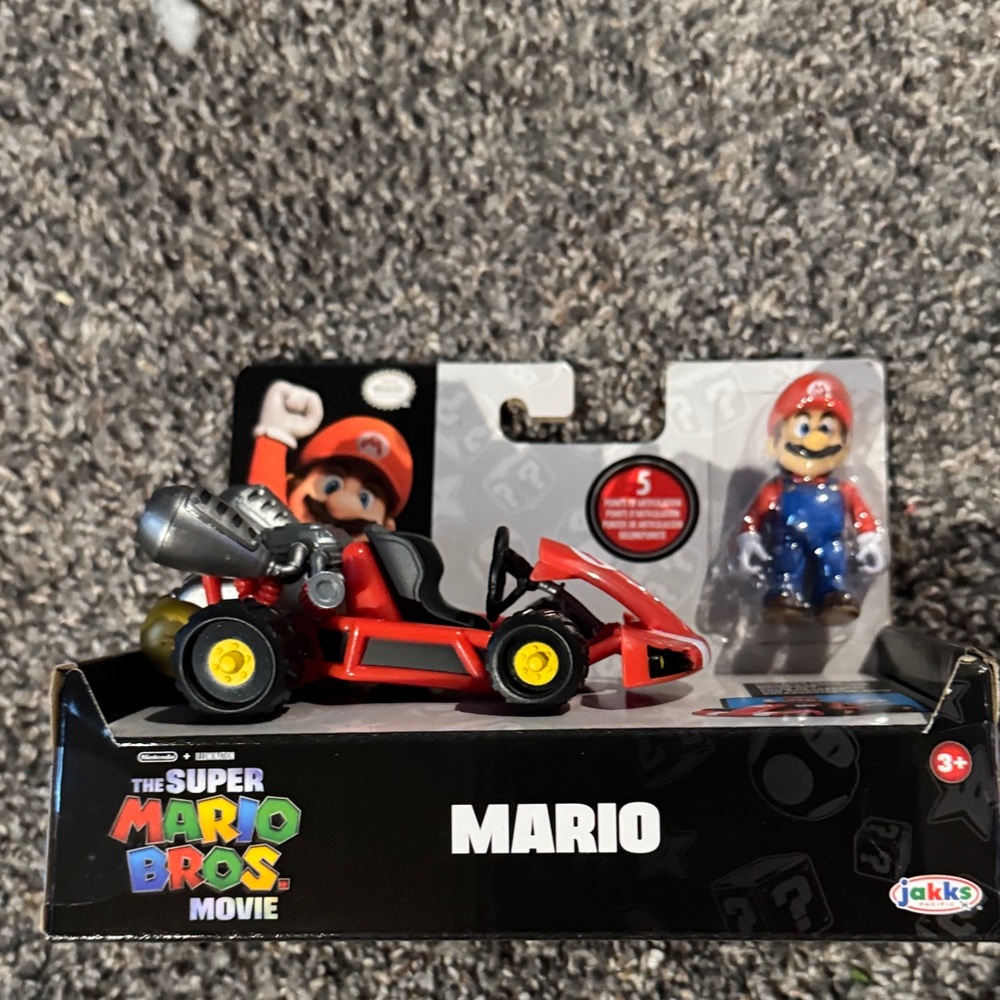 Mario Kart Red Toy Vehicle by Jakks